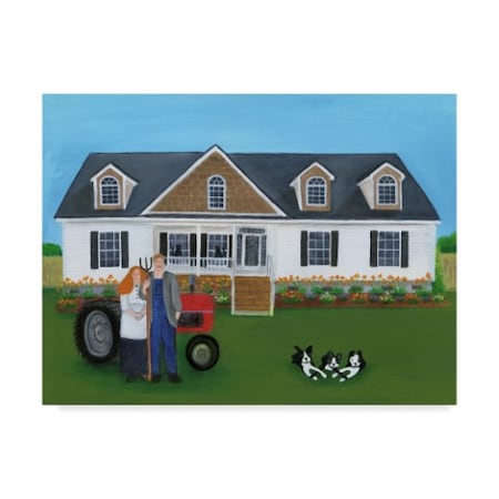 Cheryl Bartley 'Mom And Pop Farmers' Canvas Art,24x32